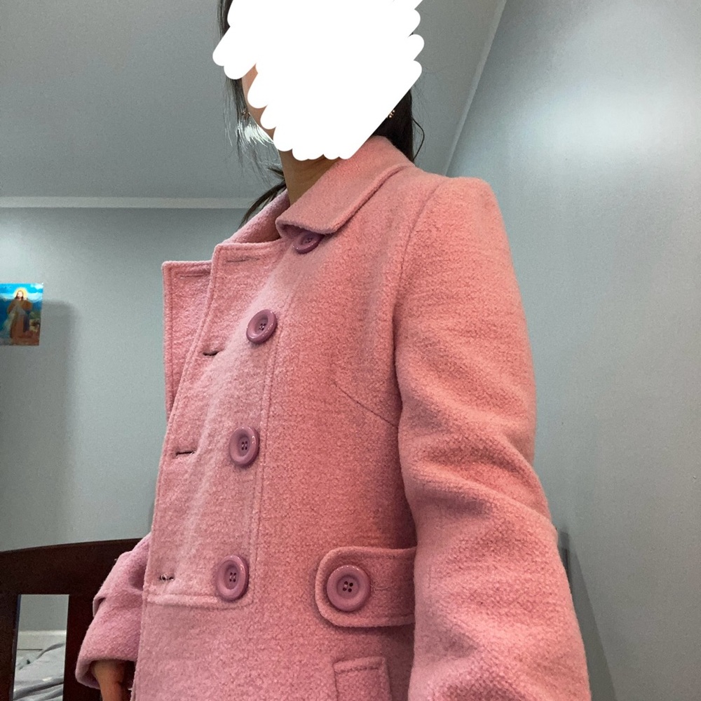Women's Pink Trench Coat